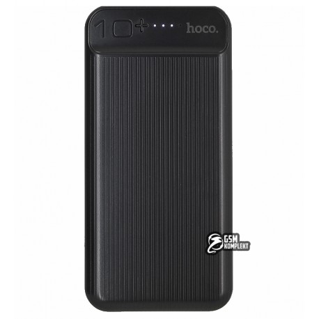 Power bank Hoco J52, 10000 мАг (2USB+Micro-USB+Type-C), чорний