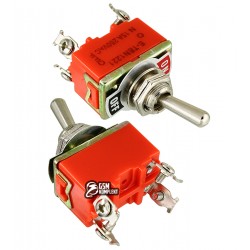Тумблер E-TEN1221, 2 группы, 4pin, 2 положения переключ. ON-OFF, 250V/15A Тумблер E-TEN1221, 2 группы, 4pin, 2 положения переключ. ON-OFF, 250V/15A