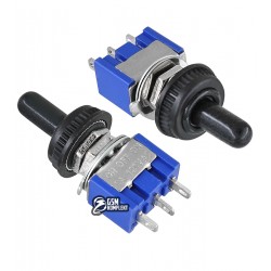 Тумблер MTS-103-W (ON-OFF-ON), 3pin, 3A, 250VAC, герметичный Тумблер MTS-103-W (ON-OFF-ON), 3pin, 3A, 250VAC, герметичный