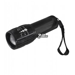 Фонарик Police BL-8400-LM, (3хАAА, ремешок, zoom)