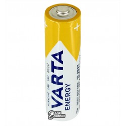 Батарейка VARTA Energy (Alcaline), AA, LR6, пальчикова, 1 шт Батарейка VARTA Energy (Alcaline), AA, LR6, пальчикова, 1 шт