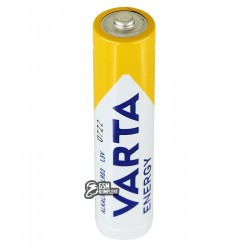 Батарейка VARTA Energy (Alcaline), AAA, LR6, мікропальчикова, 1 шт
