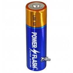 Батарейка PowerFlash Alcaline R6 (AA), пальчикова, 1шт. Батарейка PowerFlash Alcaline R6 (AA), пальчикова, 1шт.