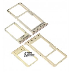 Тримач SIM-карти Xiaomi Redmi 6, Redmi 6A, золотистий