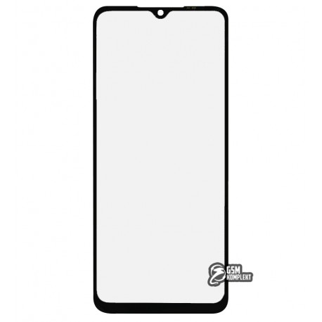 Скло корпуса для Xiaomi Redmi 10C, чорний, Graphite Gray