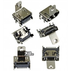 Гнездо HDMI, монтажное, PCB тип