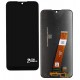 Дисплей для Samsung A015 Galaxy A01, черный, Best copy, без рамки, копия, с широким коннектором