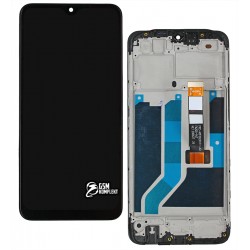 Дисплей для Oppo A12, A5s, черный, с рамкой, High Copy Дисплей для Oppo A12, A5s, черный, с рамкой, High Copy