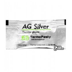 Термопаста AG Silver TermoPasty 3.8W/mK 0,5грам, пакет