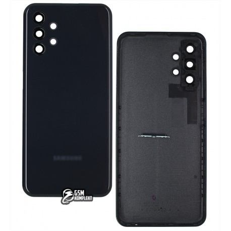 Задняя панель корпуса Samsung A135 Galaxy A13, черная