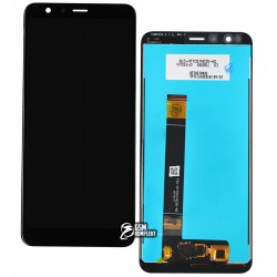 Дисплей для Asus ZenFone Max Plus M1 ZB570TL Dual Sim, чорний, з сенсорним екраном (дисплейний модуль), оригінал (PRC)