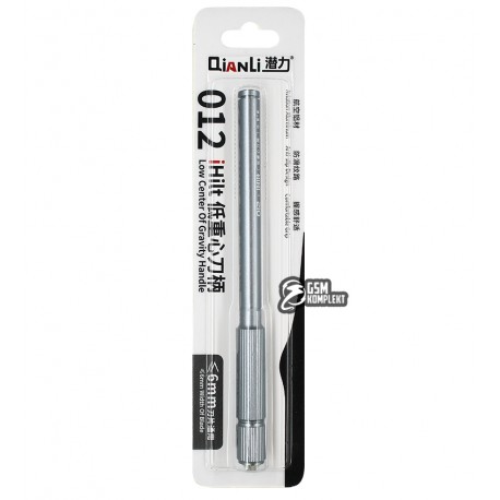 Ручка QianLi 012 iHilt, алюмінієва, з цанговим затискачем для лез скальпеля та тонких металевих лопаток