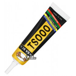 Клей силиконовый Kaisi TS000 черный 50мл с дозатором