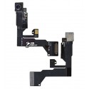 Шлейф для iPhone 6S, c датчиком наближення, з мікрофоном, з камерою, China quality