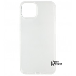 Чехол для iPhone 14, силиконовый, 0.5 мм, прозрачный