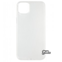Чехол для iPhone 14 Plus, силиконовый, 0.5 мм, прозрачный