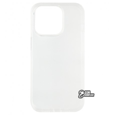 Чехол для iPhone 14 Pro, силиконовый, 0.5 мм, прозрачный