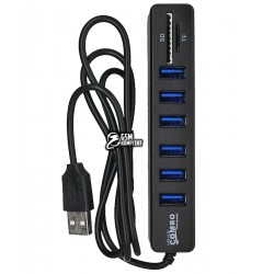 USB-хаб на 6USB 3.0 с картридером