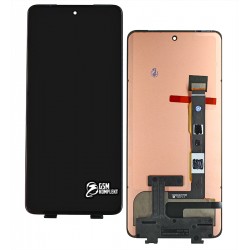 Дисплей для Motorola XT2255 Moto G72, чорний, без рамки, High Copy, (OLED)