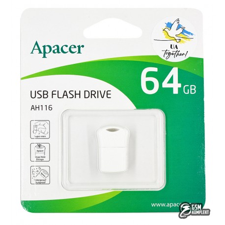 Флешка 64 Gb Apacer AH116 USB2.0 Flash Drive