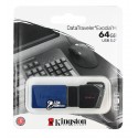 Флешка 64 Gb, Kingston DataTraveler Exodia M, USB3.2, DTXM/64Gb, висувна