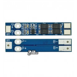 BMS Контроллер заряда-разряда 2-х Li-Ion HX-2S-A10 7.4V 8A BMS Контроллер заряда-разряда 2-х Li-Ion HX-2S-A10 7.4V 8A