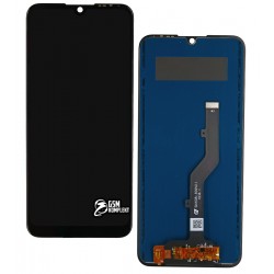 Дисплей для ZTE Blade A5 (2020), Blade A7 (2019), чорний, без рамки, оригінал (PRC), (SKI608-B09 V0.1)