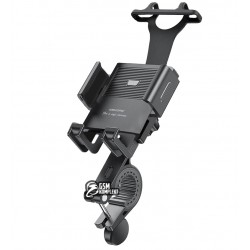 Велодержатель Gravity Phone Holder for Motorcycle-Bicycle WK WA-S50 |4.7-6.7"|, черный