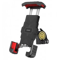 Велодержатель JOYROOM Phone Holder For Bicycle and Motorcycle JR-ZS264 |360°, 4.7-6.8"| (black-red)