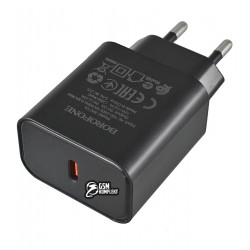 Сетевое зарядное устройство Borofone BA71A |1Type-C, 20W/3A, PD/QC| Сетевое зарядное устройство Borofone BA71A |1Type-C, 20W/3A, PD/QC|