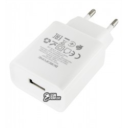 Мережевий зарядний пристрій Borofone BA74A | 1USB, 2.1A | Мережевий зарядний пристрій Borofone BA74A | 1USB, 2.1A |