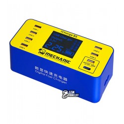 Зарядное устройство Mechanic iCharge 8S (6 USB + 1QC3.0 + 1PD 18W USB-C)