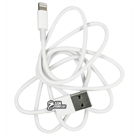 Кабель Lightning - USB, Hoco X64 Lightweight charging data, 1 метр, до 2.4А, білий