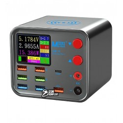 Зарядная станция Ma Ant Dianba No.1, (6 USB-A 2A, 1 Type-C PD20W, 1 USB-A QC3.0A, Wireless fast charging 10W. порт EX) Зарядная станция Ma Ant Dianba No.1, (6 USB-A 2A, 1 Type-C PD20W, 1 USB-A QC3.0A, Wireless fast charging 10W. порт EX)