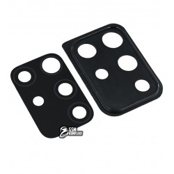 Скло камери Samsung A515 Galaxy A51, чорне Скло камери Samsung A515 Galaxy A51, чорне