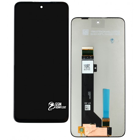 Дисплей для Motorola Moto G23, черный, без рамки, High Copy