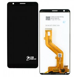 Дисплей для ZTE Blade A31, черный, с сенсорным экраном (дисплейный модуль)