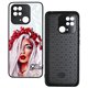 Чехол для Xiaomi Poco C40, Redmi 10C, Ladies Ukrainian Girl Prism, пластик-силикон