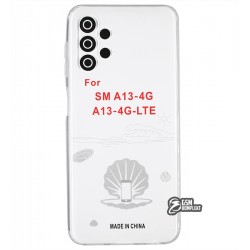 Чохол для Samsung A135 Galaxy A13, KST, силікон, прозорий Чохол для Samsung A135 Galaxy A13, KST, силікон, прозорий