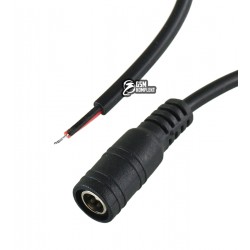 Гніздо живлення DC 5,5/2,5мм, з кабелем