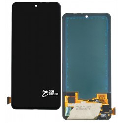 Дисплей для Xiaomi Mi 11i, Poco F3, Redmi K40, чорний, без рамки, (OLED)
