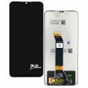 Дисплей для Xiaomi Poco M4 5G, Poco M5, Redmi Note 11E, черный, без рамки, High quality