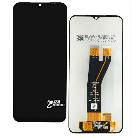 Дисплей для Samsung A146B Galaxy A14 (2023), черный, без рамки, High Copy