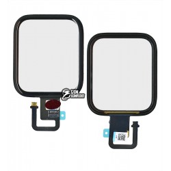 Тачскрін для розумного годинника Apple Watch 6 series 44mm, з OCA-плівкою, чорний G+Oca pro