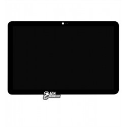 Дисплей для планшета TCL Tab 10S (9081X), черный, с сенсорным экраном, с рамкой