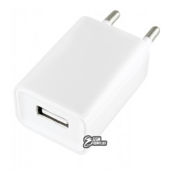 Зарядное устройство OEM, 1USB, 1А, белое