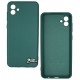 Чехол для Samsung A045 Galaxy A04, WAVE Colorful Case, софттач силикон, forest green