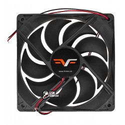 Вентилятор Frime No Pin (FF12025HBNOPIN), 120 x 120 x 25 мм, 12V, 1300rpm, Black