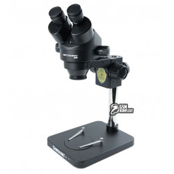 Мікроскоп тринокулярний Mechanic G75T-B1 (7X-45X) з підсвіткою R16 Мікроскоп тринокулярний Mechanic G75T-B1 (7X-45X) з підсвіткою R16