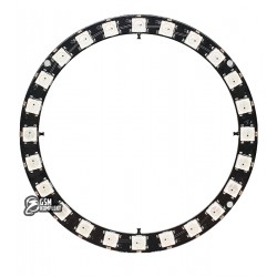 LED модуль кільце RGB WS2812B, 24 led